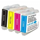 BROTHER LC51 INK / INKJET Cartridges Set Black Cyan Yellow Magenta