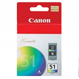 ~Brand New Original CANON CL-51 High Yield INK / INKJET Cartridge Tri-Color